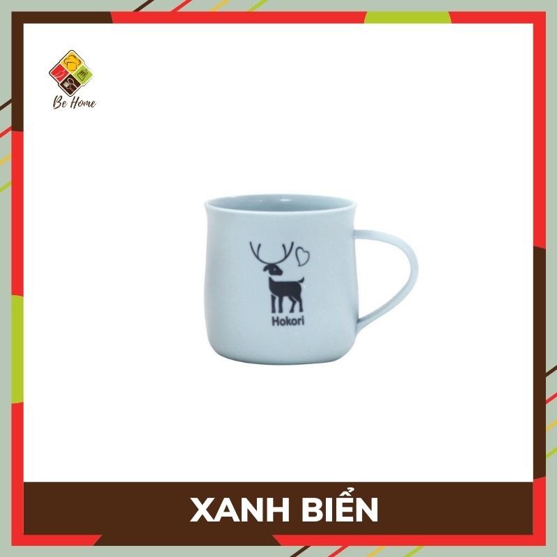 Cốc uống nước Hokori 350ml BEHOMEMALL Cốc nhựa Việt Nhật 6369 cao cấp có quai cầm [GIAO MÀU NGẪU NHIÊN]