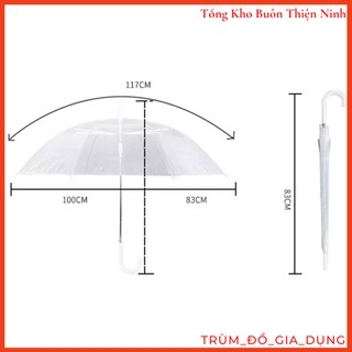 Ô Trong Suốt Màu Trắng