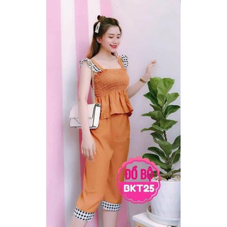 Đồ bộ Pijama cánh tiên phối lửng