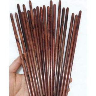 Đũa gỗ cẩm lai tròn búp đầu