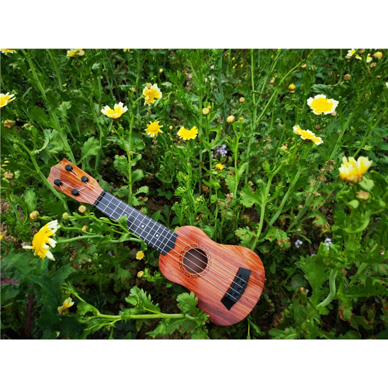 Đàn Ukulele 35 / 38 / 44cm 4 Dây Mini Bằng Nhựa ABS Giả Gỗ Cho Bé Màu Sắc