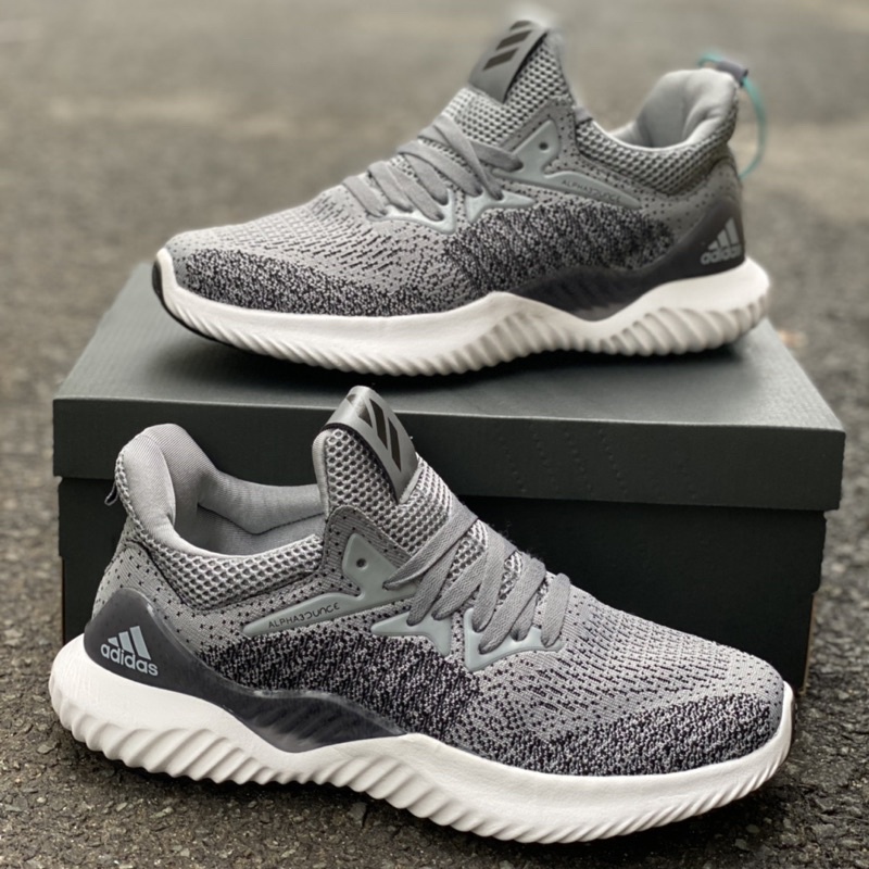 [fullbox,video] Giày alphabounce xám nam giày thể thao