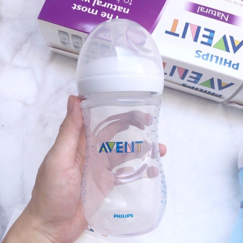 Bình sữa Avent Natural Mỹ 125/260/330ml tách set