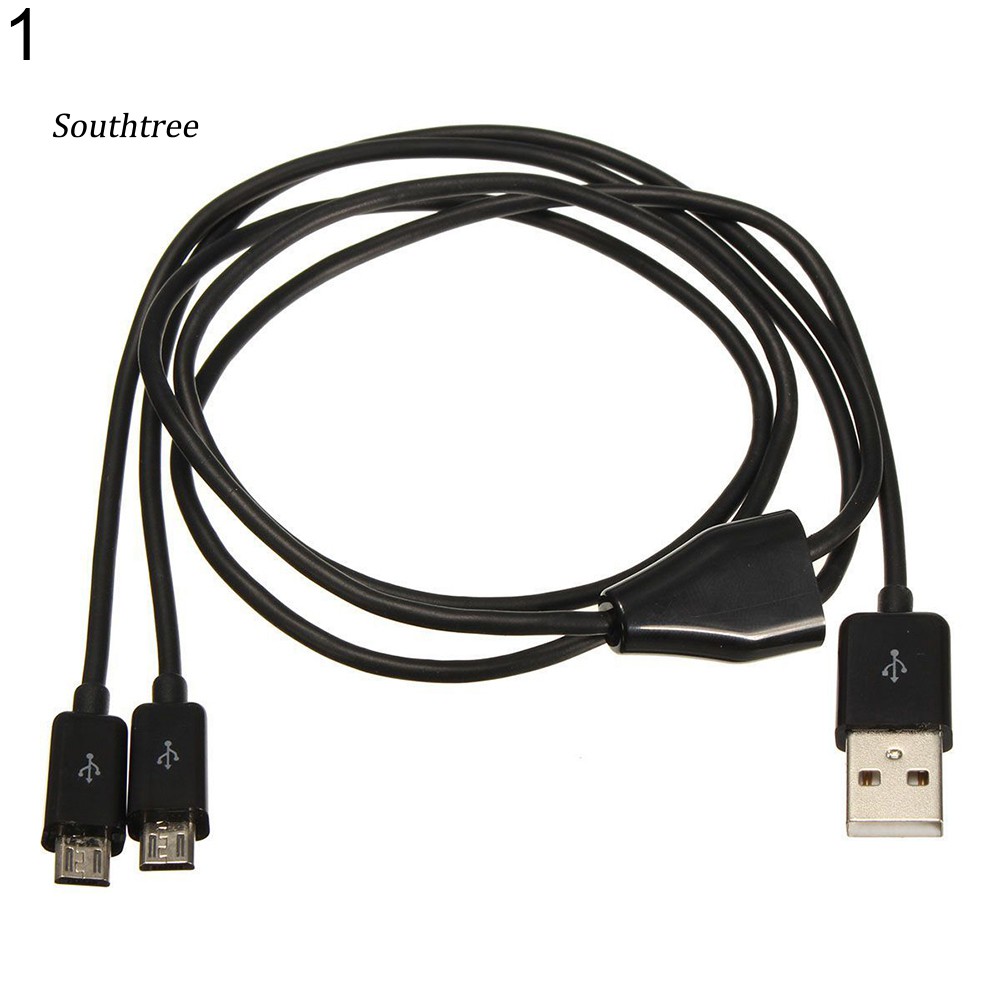 Dây Cáp Chia 2 Cổng Micro Usb 2.0 Tiện Dụng