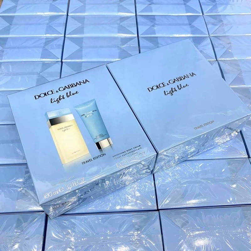 Set Dolce & Gabbana Light blue travel edition-1.950k | BigBuy360 - bigbuy360.vn
