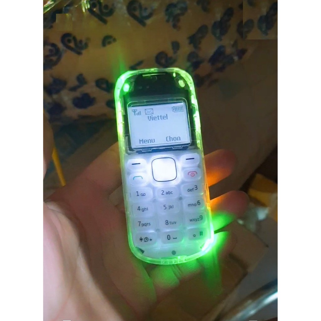 Điện thoại Nokia 1280 Độ 10 Bóng Nháy + 1 Bóng Led 7 Màu RGB