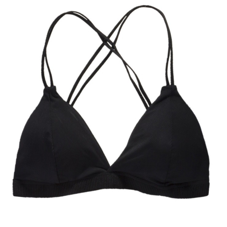 Áo bra nữ vải tăm tre dây chéo lưng, thiết kế đơn giản, trẻ trung, dễ phối đồ, phù hợp dưới 55kg (MS 04030) Anna Shop