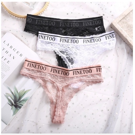 Quần lót ren lọt khe cao cấp Fineto