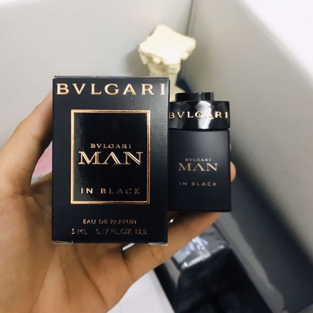Nước hoa Bvlgari Man In Black mini [ 5ml ]