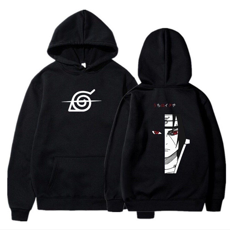 Áo Naruto - BST ÁO KHOÁC ÁO HOODIE HÌNH AKATSUKI UCHIHA, SASUKE , NARUTO ANIME Nam Nữ Đủ Size