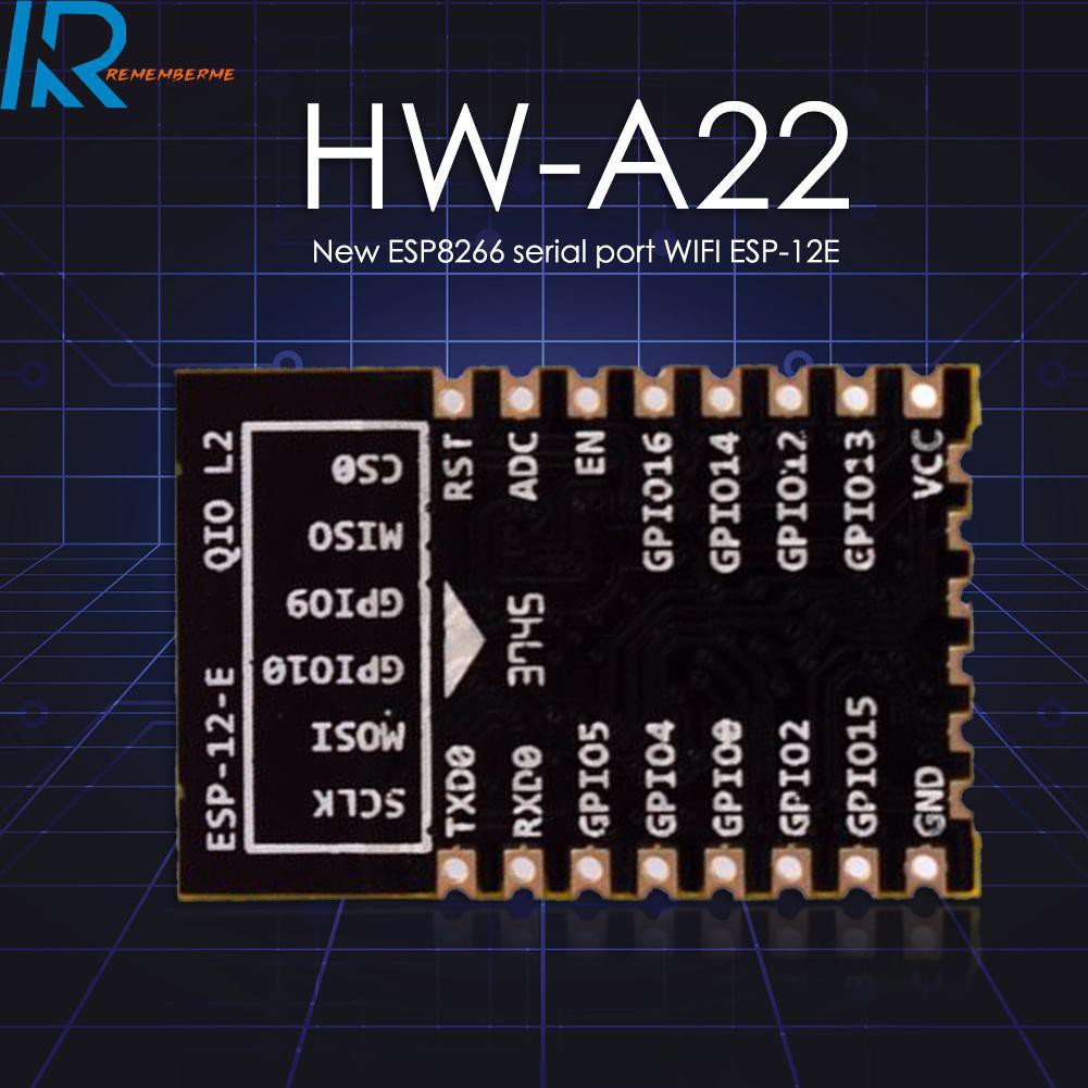 Mô Đun Wifi Không Dây Nâng Cấp Esp8266 Esp-12E 3-3.6v