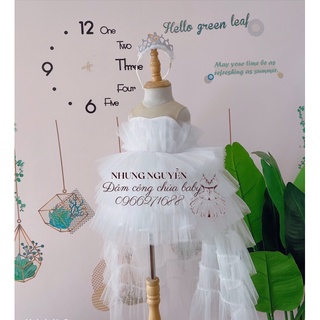  Váy CC Phượng Hoàng Đầm Công Chúa Cho Bé Gái Cao Cấp tặng Kèm Cài Đầu Cute