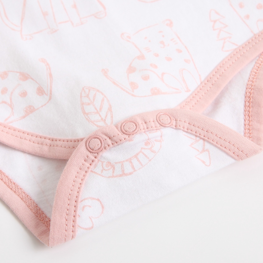 Sanlutoz Mùa hè Thời trang Em bé Bộ bodysuit Phim hoạt hình In Em bé Áo