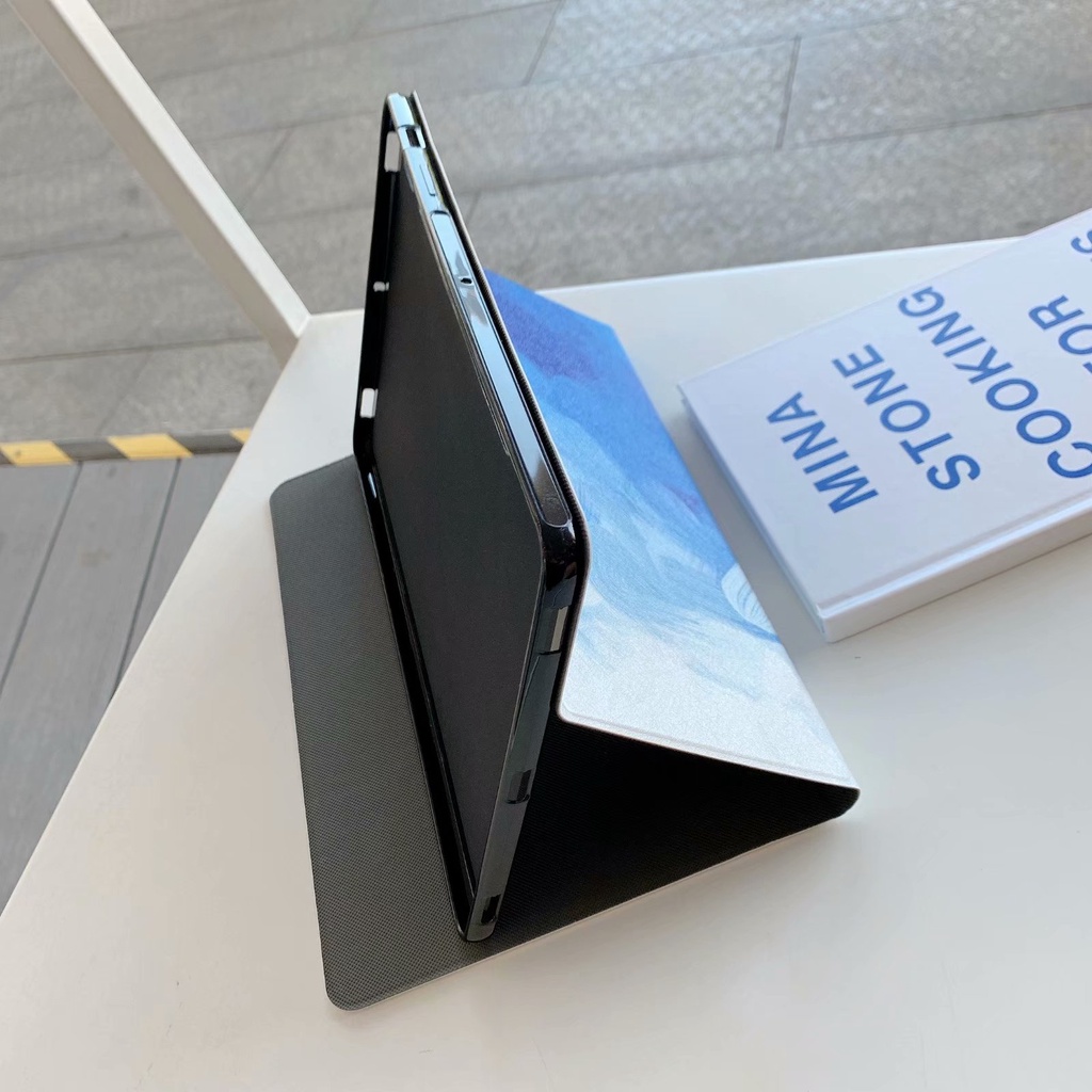 Bao da máy tính bảng chống sốc có giá đỡ cho Samsung Galaxy Tab A7 Lite 8.7 Sm-T220 T225 2021