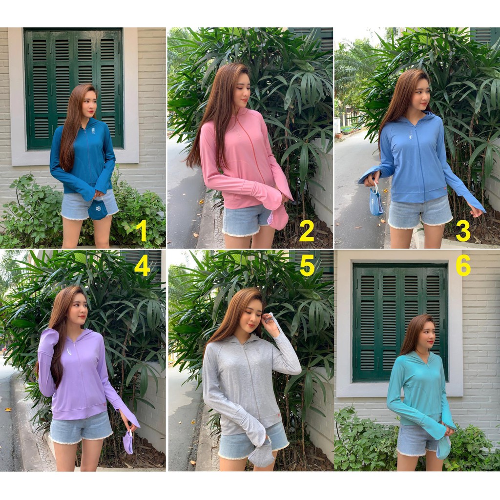 Áo chống nắng nữ cotton siêu hot(kèm 2 khẩu trang) | BigBuy360 - bigbuy360.vn