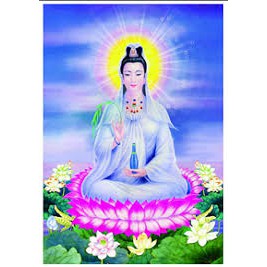 Tranh đính đá Phật Quan Âm VS152 (72x53) chưa đính