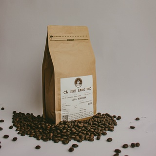 Cà Phê Rang Mộc 100% Robusta Xay Pha Phin 500g