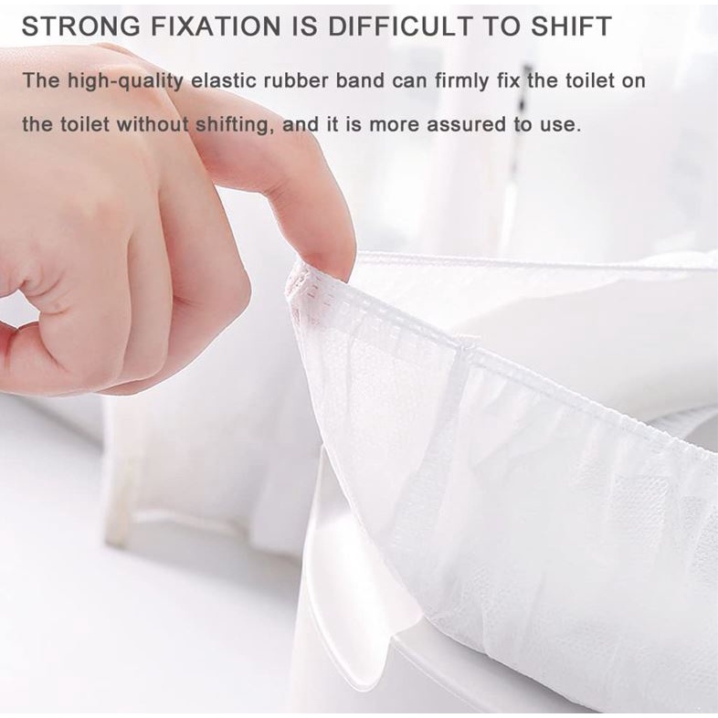 Vỏ Bọc Bệ Ngồi Toilet Dùng 1 Lần Chống Nước An Toàn Tiện Dụng