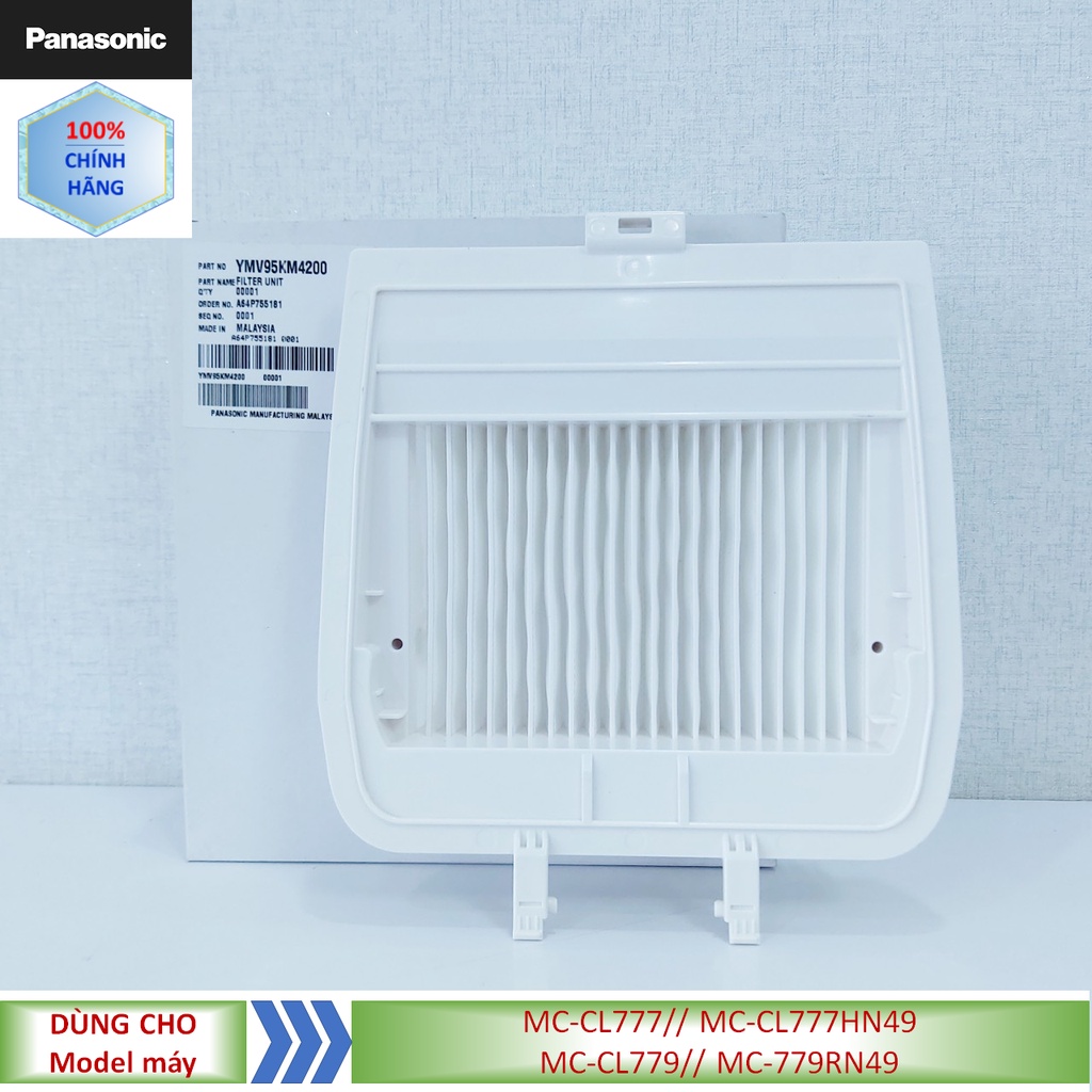 Phụ kiện Bộ lọc máy hút bụi Panasonic model #MC-CL777 #MC-CL777HN49 #MC-CL779 #MC-CL779RN49