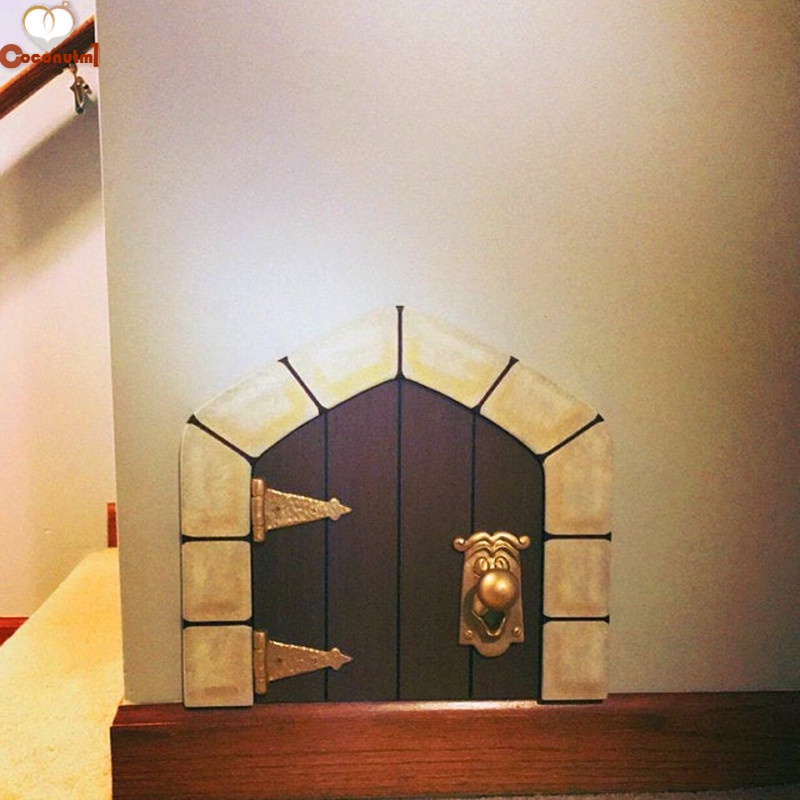 Đồ trang trí Alice in Wonderland Mini Bằng Gỗ Dùng Trang Trí Phòng