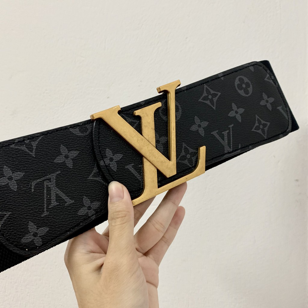 Đai váy nịt đầm L caro - hoa bản to 7.5cm