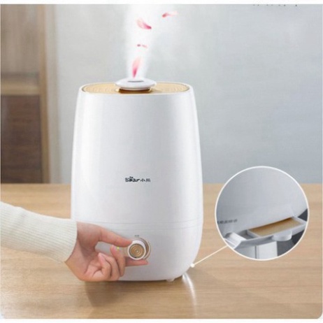 Máy phun sương Bear 5L nhập khẩu chính hãng, máy tạo ẩm phòng ngủ, cung cấp độ ẩm cho không khí_Vimart