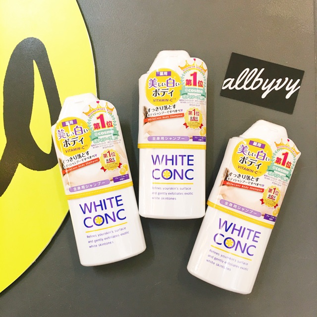 Sữa tắm trắng da White Conc