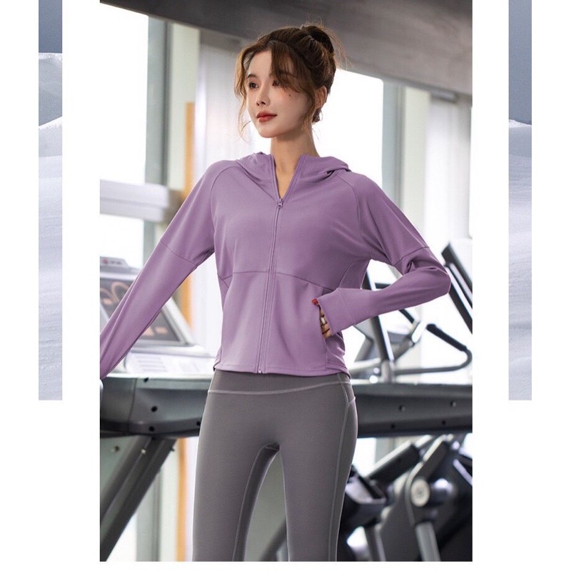 Áo khoác thun cao cấp,gym,thể thao,yoga