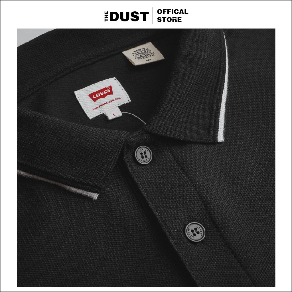 Áo thun polo nam cổ bẻ phối viền LV trơn basic, vải cotton cá sâu, form slim fit, trẻ trung, lịch lãm - THE DUST | BigBuy360 - bigbuy360.vn