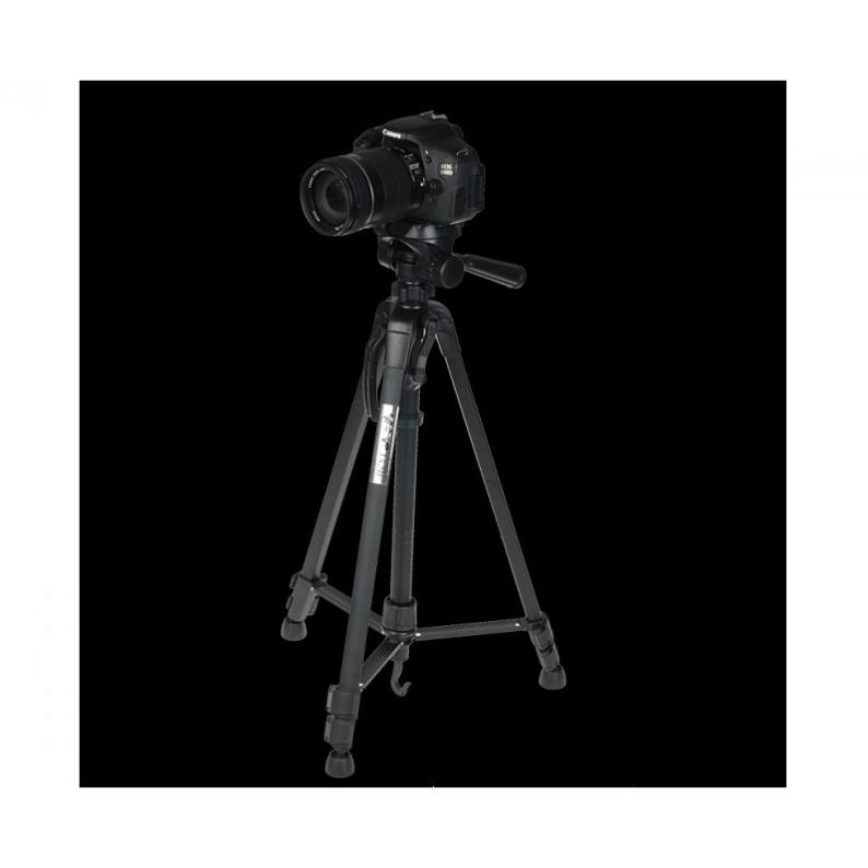 [Hàng chính hãng] Chân máy ảnh, tripod Weifeng WT-3520, khung nhôm cao cấp, tặng kèm kẹp điện thoại