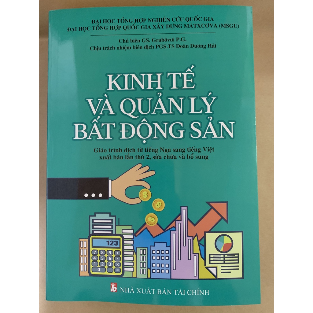 Sách - Kinh Tế Và Quản Lý Bất Động Sản (Giáo Trình Được Dịch Từ Tiếng  Nga sang Tiếng Việt)