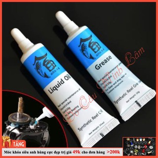 Dầu và mỡ bôi trơn bảo dưỡng máy câu cá