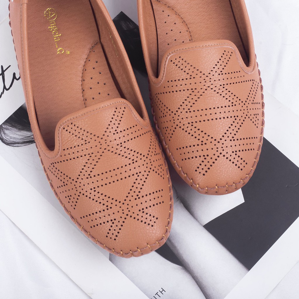 [CÓ SẴN] GIÀY MỌI THƯƠNG HIỆU ANGELA-Q, DA THẬT, GIÁ XƯỞNG, MÃ BB01  BẢO HÀNH ĐẾ VÀ KEO TRỌN ĐỜI | BigBuy360 - bigbuy360.vn