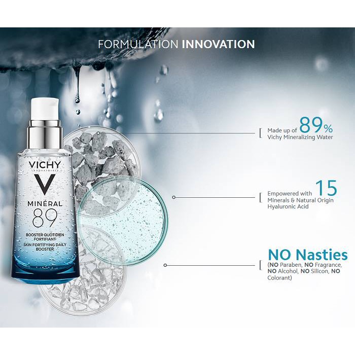 Tinh chất dưỡng Vichy Mineral 89