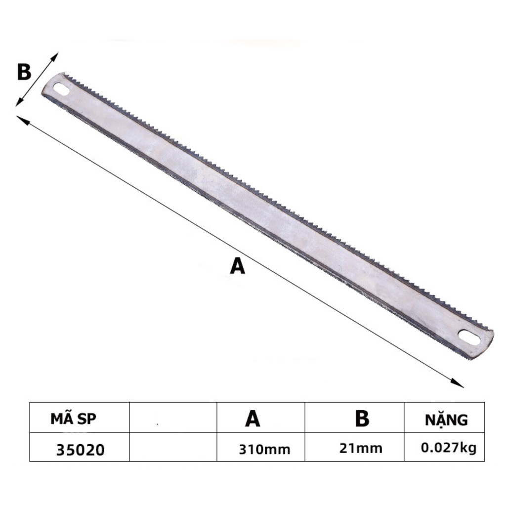 Bộ 10 lưỡi cửa sắt và cưa gỗ  TUOSEN / Tuo Sen