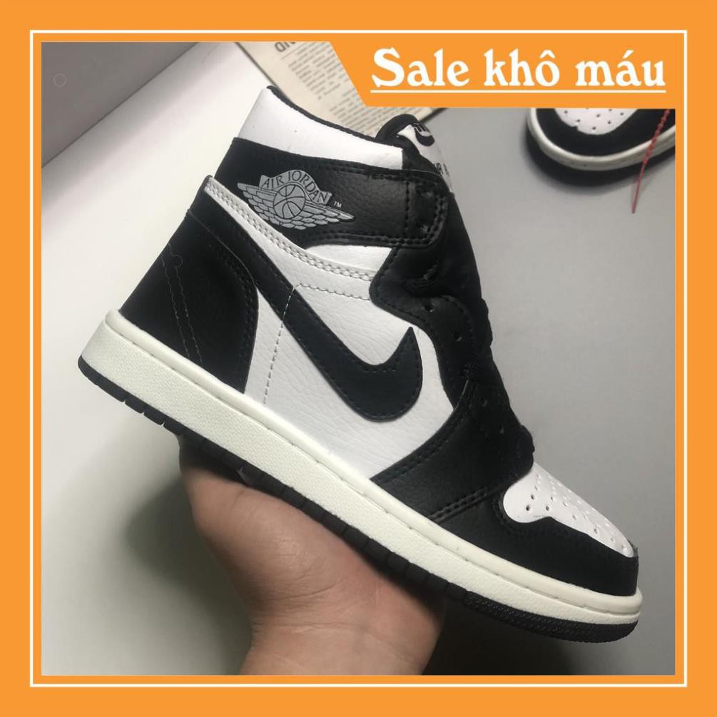 [SALE SỐC] Giày Sneaker Thể Thao JDA Cao Cổ Màu Đen, Da Bò Cao Cấp Full Size Nam Nữ | JDD002