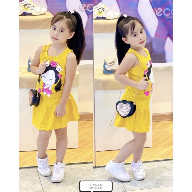 Set váy bé gái, bộ váy bé gái size đại