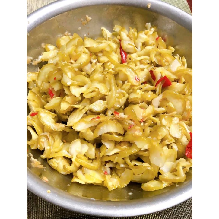 DƯA GANG MUỐI QUẢNG NAM GIÒN TAN ĂN MÃI KHÔNG NGÁN