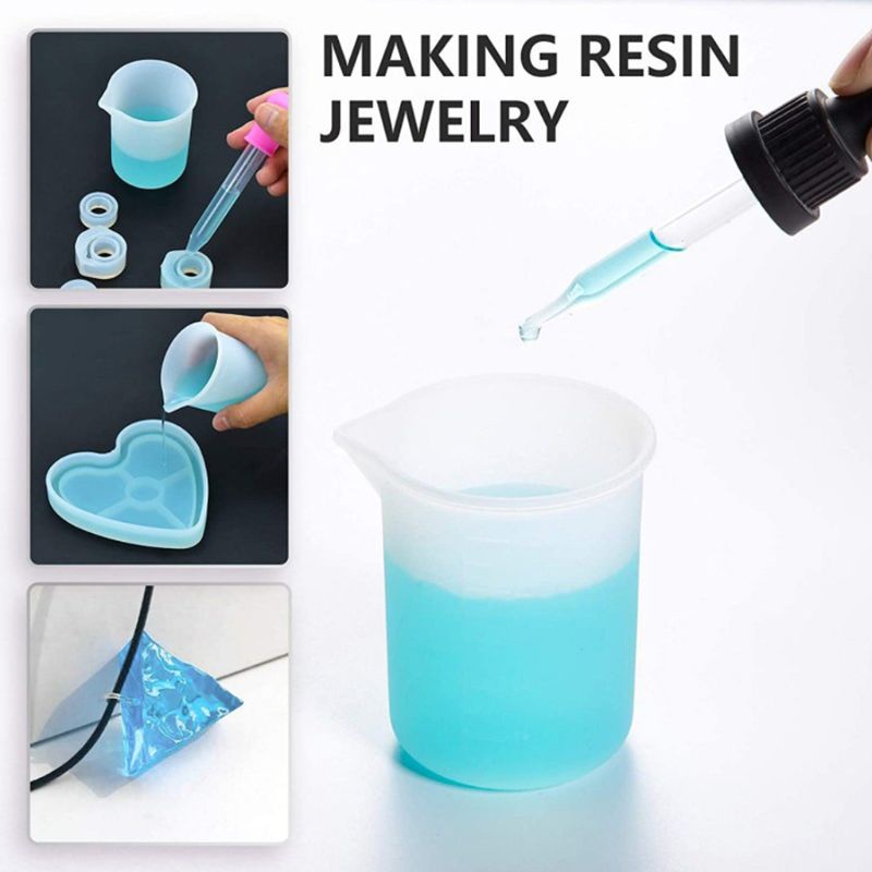 Sa 1 Bộ Khuôn Silicon Làm Mặt Trang Sức Thủ Công