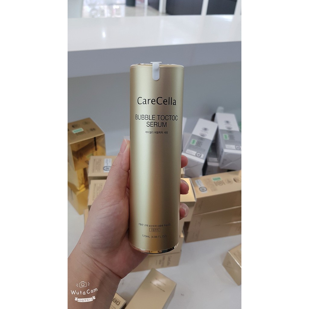 Tinh Chất Dưỡng Da Làm Trắng, Giảm Nhăn CareCella Bubble TocToc Serum 120ml
