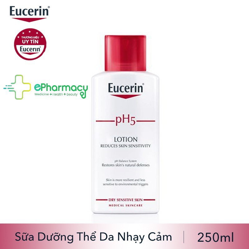 Sữa dưỡng thể Eucerin PH5 Lotion dành cho da nhạy cảm