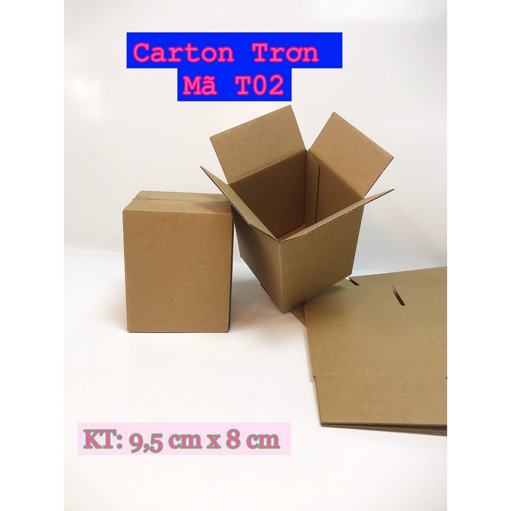 Hộp Carton Trơn CT02, 10H &30H