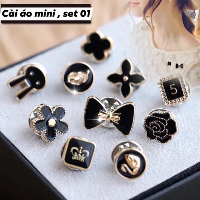 Set 10 chiếc châm cài áo xinh xắn (Siêu rẻ)