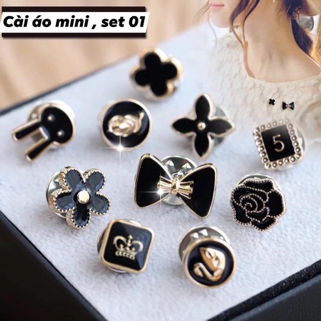 Set 10 chiếc châm cài áo xinh xắn(Buôn/sỉ) [Giá sỉ] [Sãn hàng]