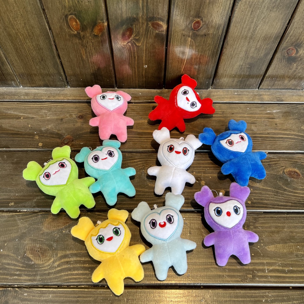 Mặt dây móc khóa hoạt hình Twice Momo nhồi bông mềm 10 cm đáng yêu cho trẻ em bé gái phong cách Hàn Quốc