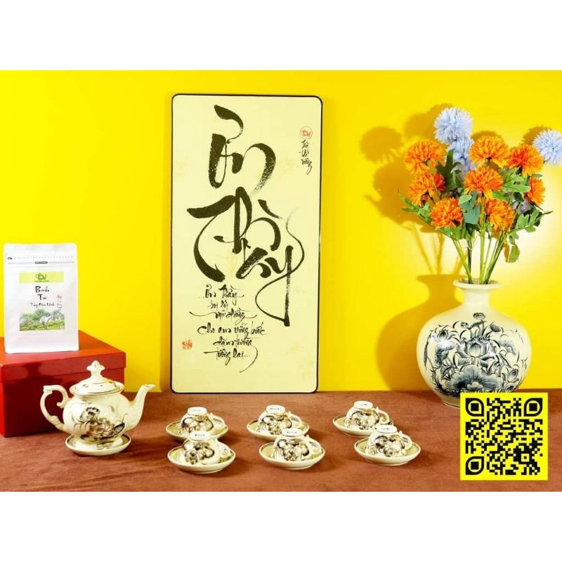 Tranh chữ Thư pháp tặng Thầy Cô 30x60cm