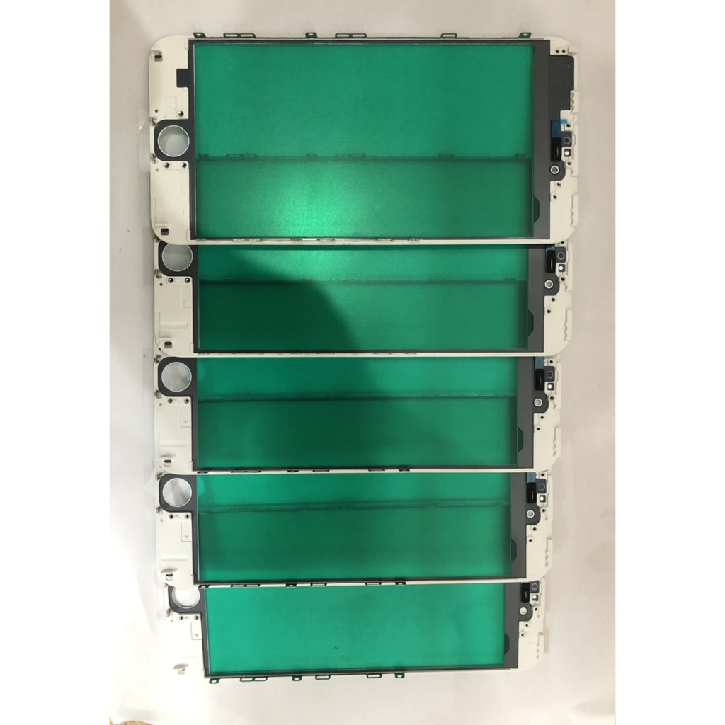 Kính Iphone 6 liền ron seal trắng, seal xanh