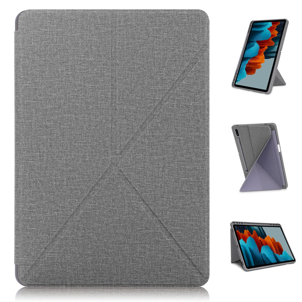 Bao Da Máy Tính Bảng Có Giá Đỡ Và Ngăn Đựng Bút Cho Samsung Galaxy Tab S8 11 S8 Plus 12.4 S7 Plus Fe 12.4inch Tablet X700 X706 X800 X806