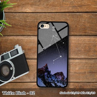 Ốp lưng kính 3D iPhone 6 Plus cung hoàng đạo