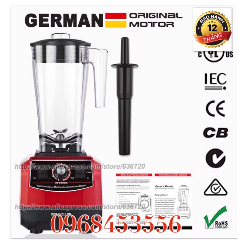 MÁY XAY SINH TỐ CÔNG NGHIỆP GERMAM G5500